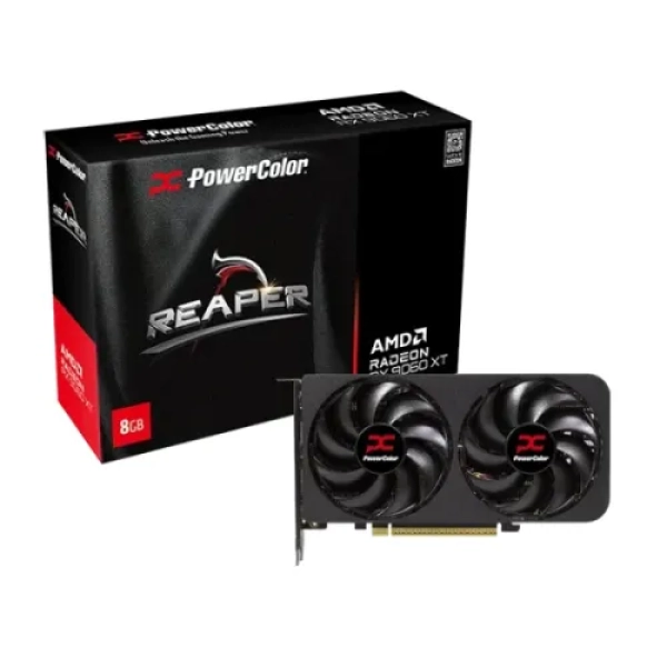 PowerColor Reaper AMD Radeon RX 9060 XT 8GB GDDR6 Graphics Card